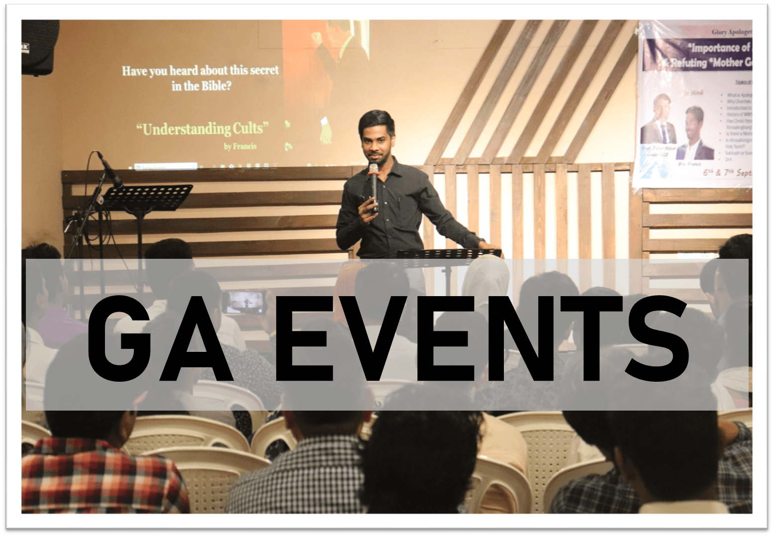 Glory Apologetics Events